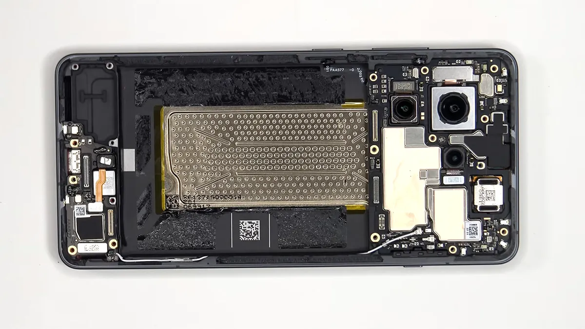 oneplus 13r teardown 9 بررسی کالبدشکافی Oneplus 13R