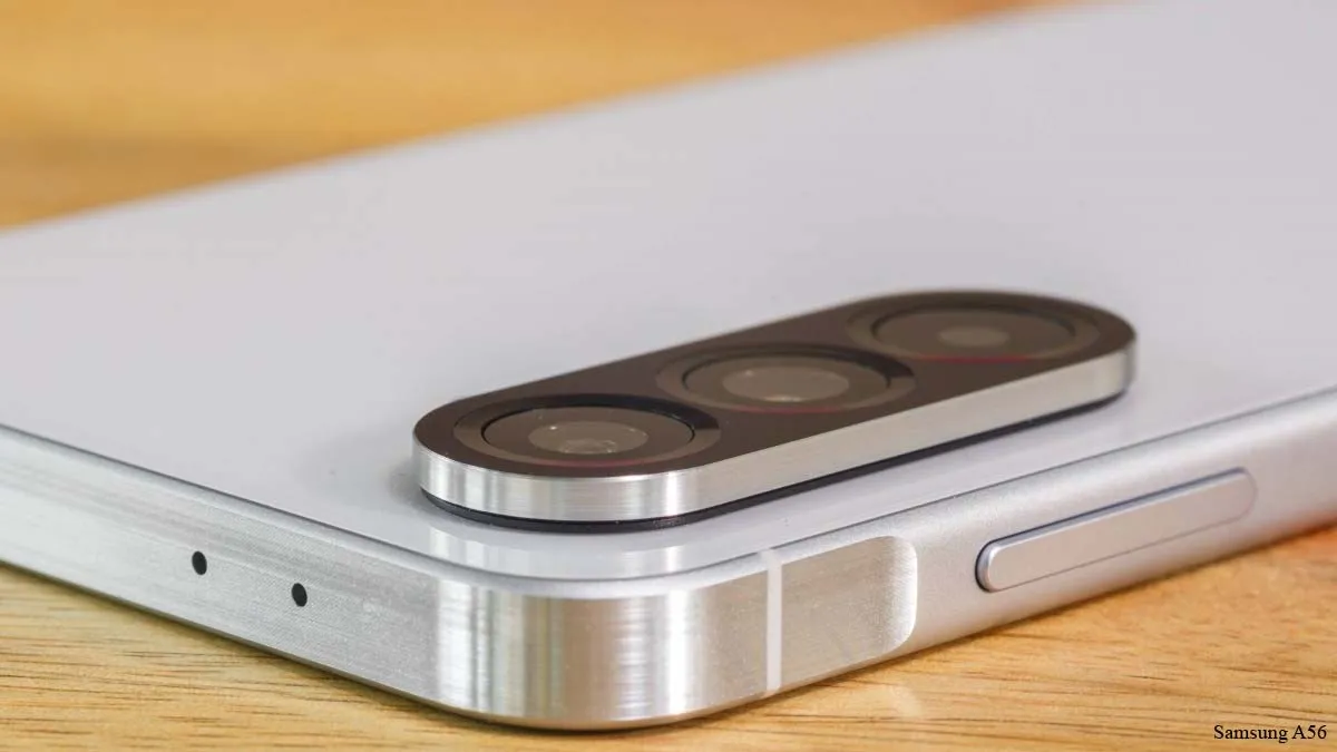 مقایسه طراحی A56 و Poco X7 Pro