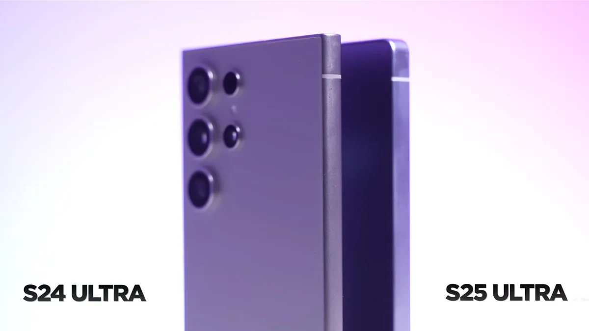 مقایسه طراحی S24 Ultra و S25 Ultra