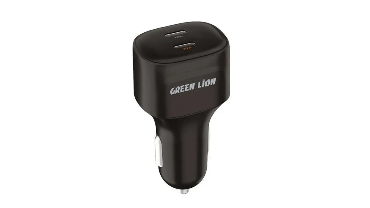 شارژر فندکی Green Lion 45W GNCC2PD45WBK