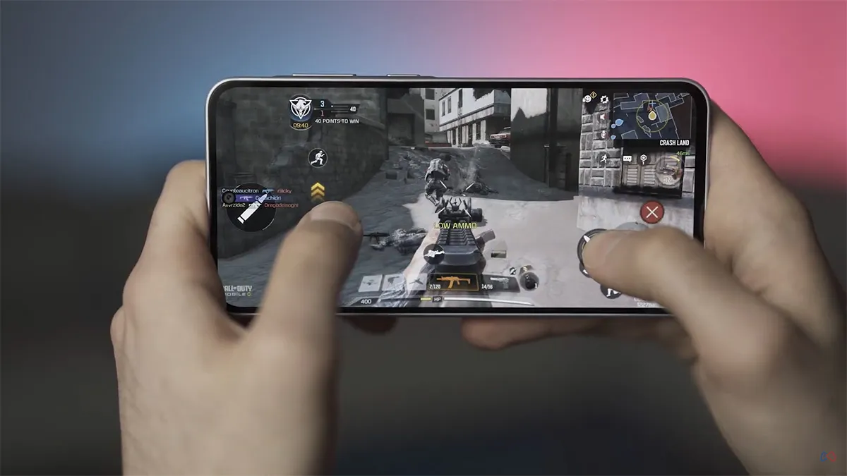 samsung a36 gaming test cod mobile gameplay تست گیمینگ گوشی A36 سامسونگ