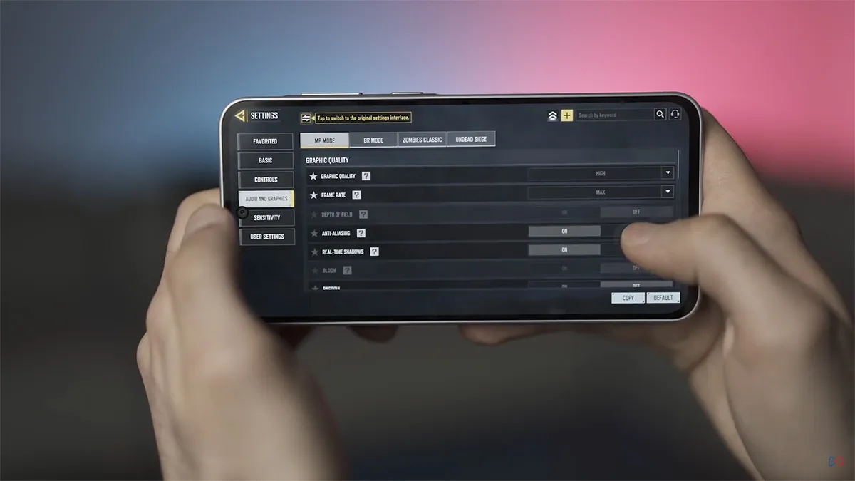 تست بازی Call of Duty Mobile