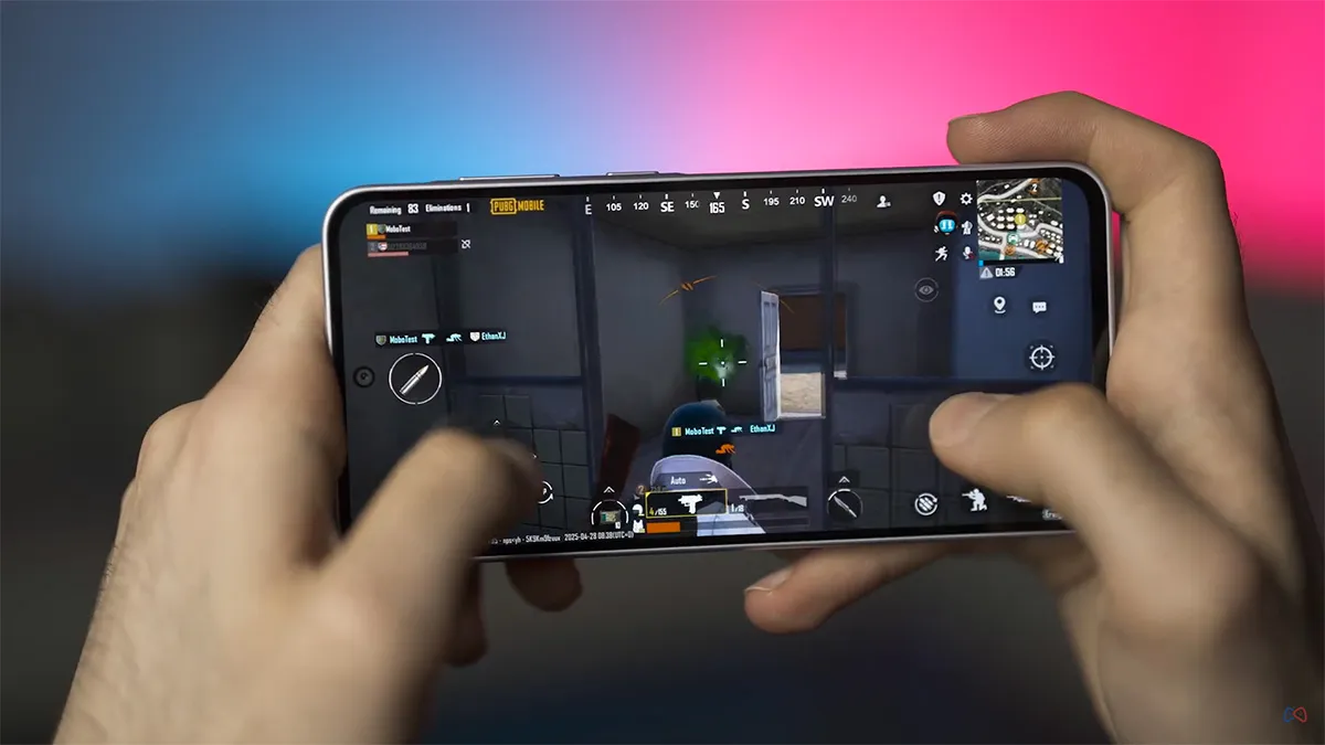 samsung a36 gaming test pubg gameplay تست گیمینگ گوشی A36 سامسونگ