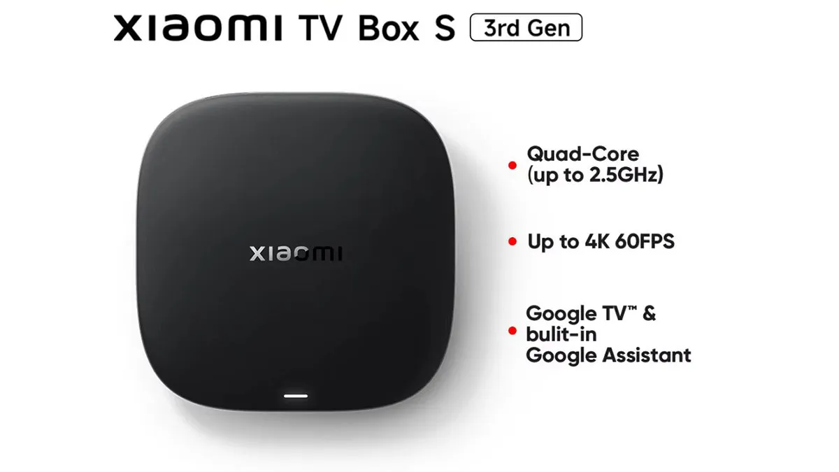 مشخصات فنی اندروید باکس Xiaomi Mi Box S (3rd Gen)