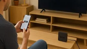 کپی کردن متن از گوشی به اندروید باکس