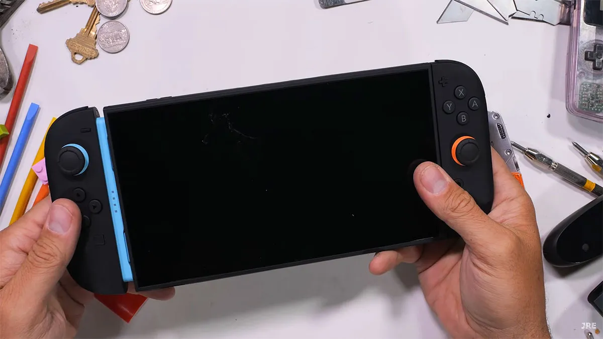 nintendo switch 2 durability test 1 تست مقاومت کنسول Nintendo Switch 2