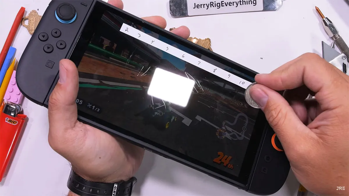 nintendo switch 2 durability test 5 تست مقاومت کنسول Nintendo Switch 2