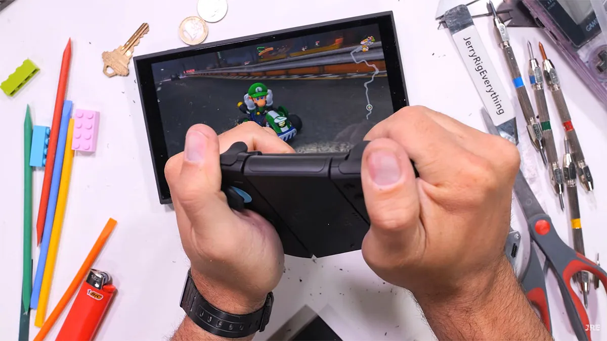 nintendo switch 2 durability test 14 تست مقاومت کنسول Nintendo Switch 2