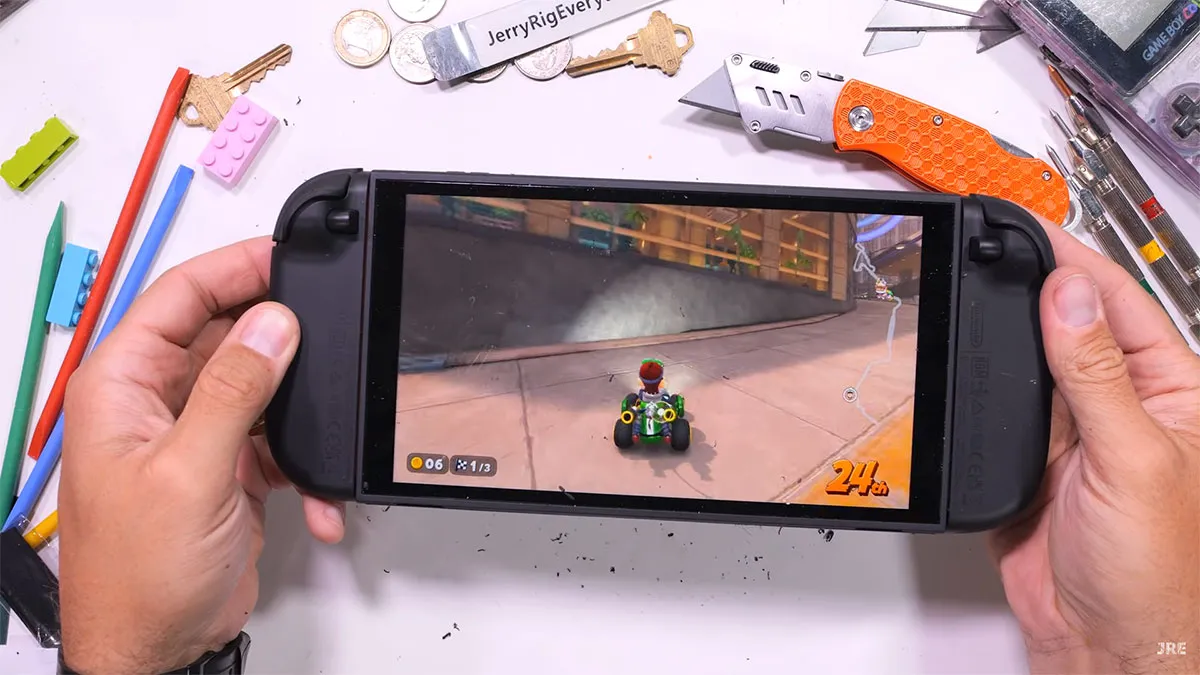 nintendo switch 2 durability test 16 تست مقاومت کنسول Nintendo Switch 2