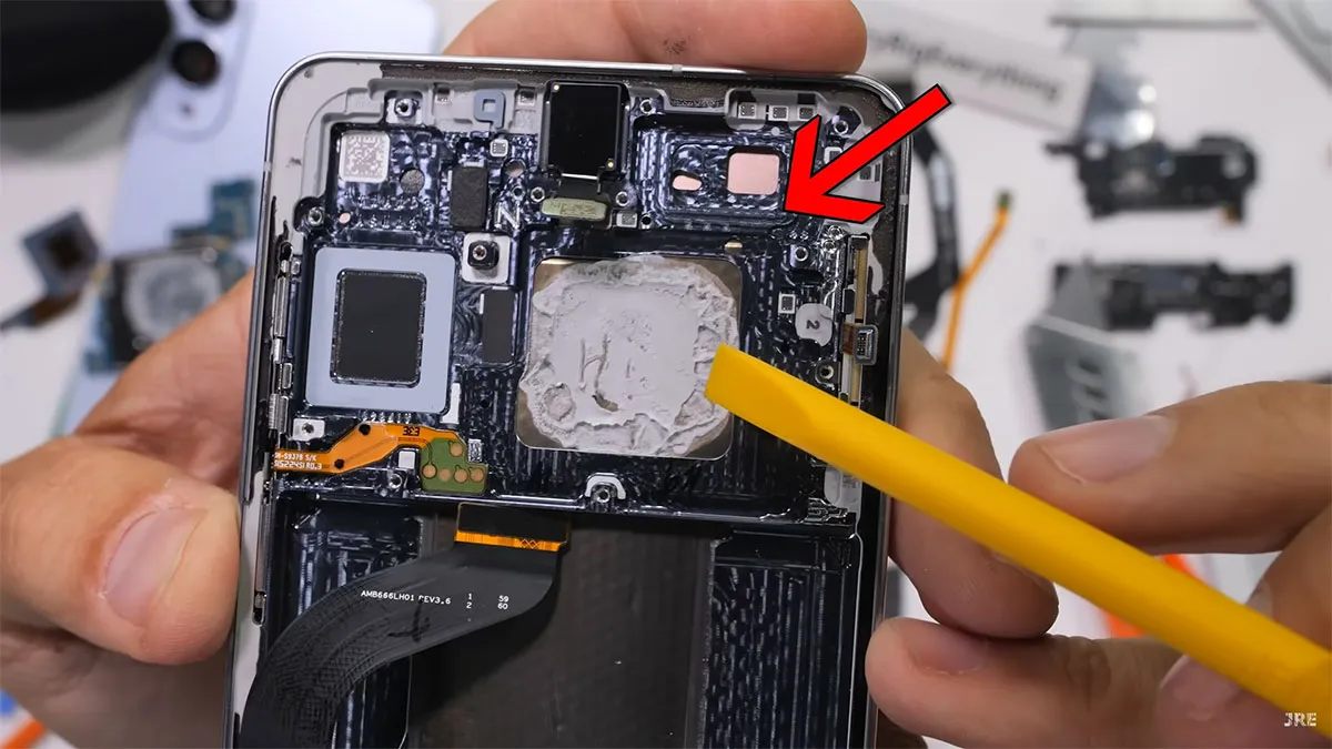 samsung s25 edge teardown 14 کالبدشکافی گوشی Samsung S25 Edge
