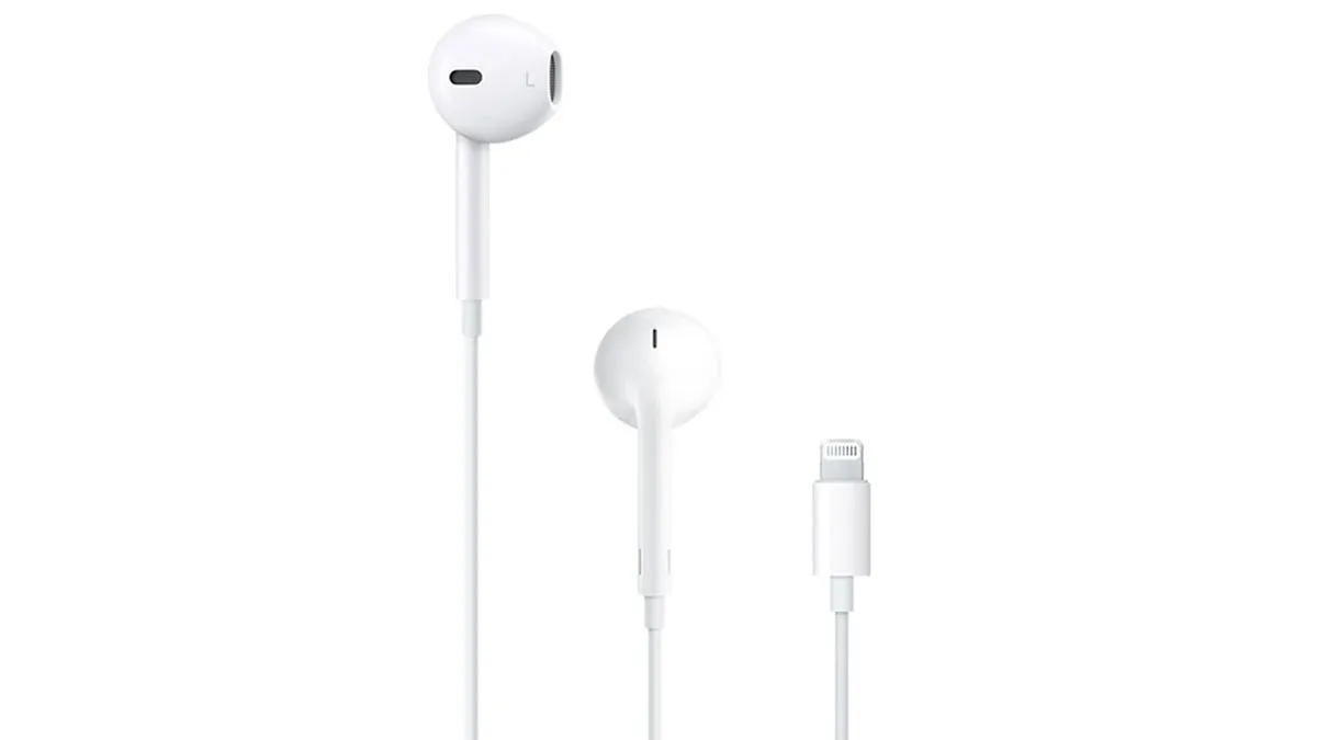 هندزفری سیم دار اپل مدل EarPods با کانکتور لایتنینگ