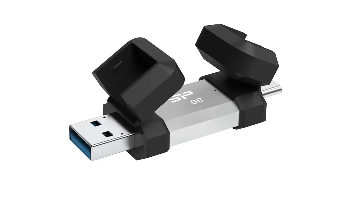 فلش مموری Silicon Power Mobile C51 128GB: متخصص دوکاره با بدنه فلزی