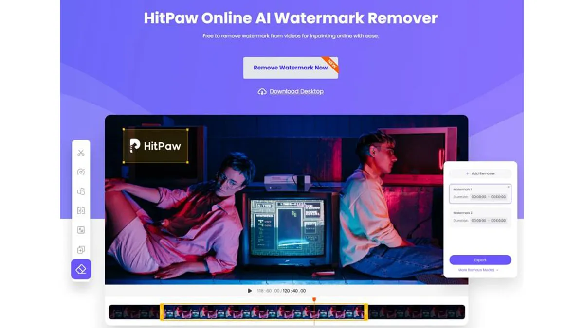 HitPaw Online Watermark Remover
