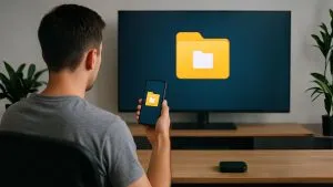 انتقال فایل از گوشی به اندروید باکس