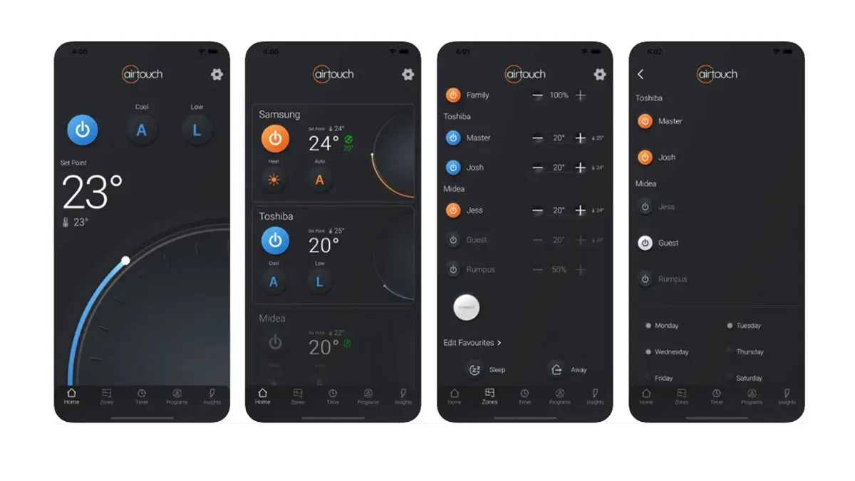 برنامه AirTouch