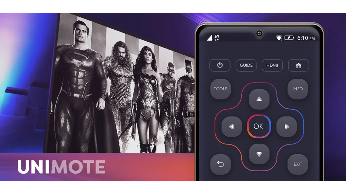 برنامه های UniMote, Universal AC Remote Control, ASmart Remote IR: