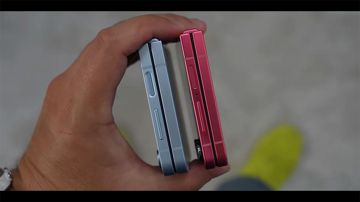 samsung galaxy z flip7 vs z flip 6 بررسی گوشی Z Flip 7 سامسونگ