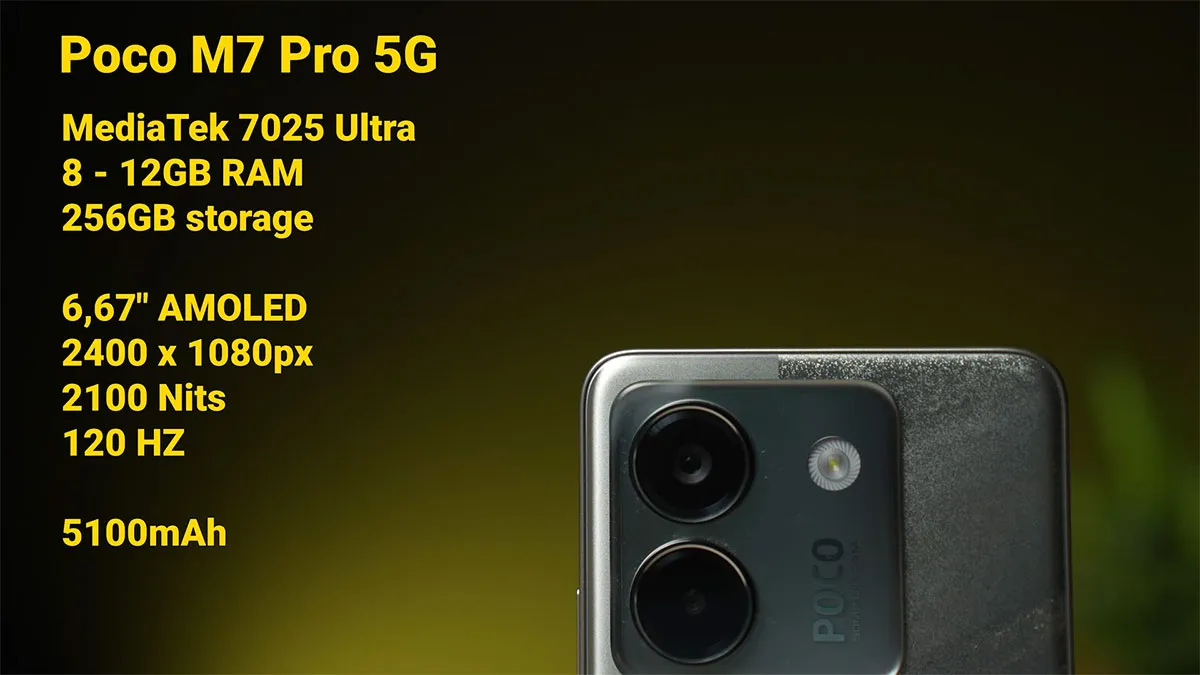 بررسی سخت افزار گوشی پوکو M7 Pro