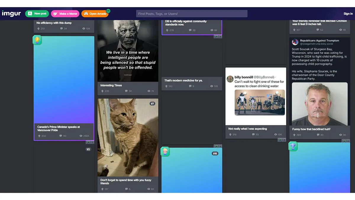 Imgur (MemeGen)