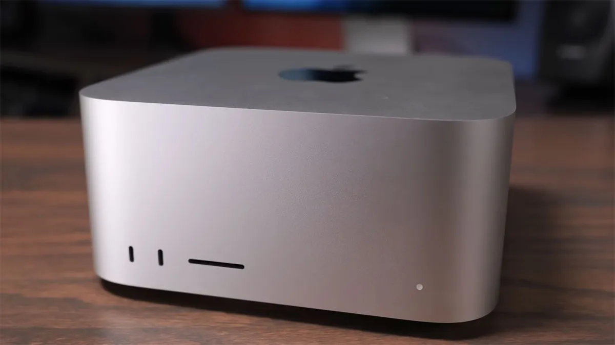 بررسی پورت‌های جلویی Apple Mac Studio 2025