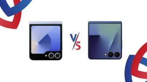 مقایسه گوشی Z Flip 6 با Z Flip 7 سامسونگ