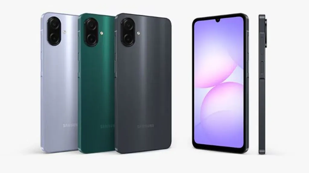 طراحی گوشی Samsung Galaxy A07