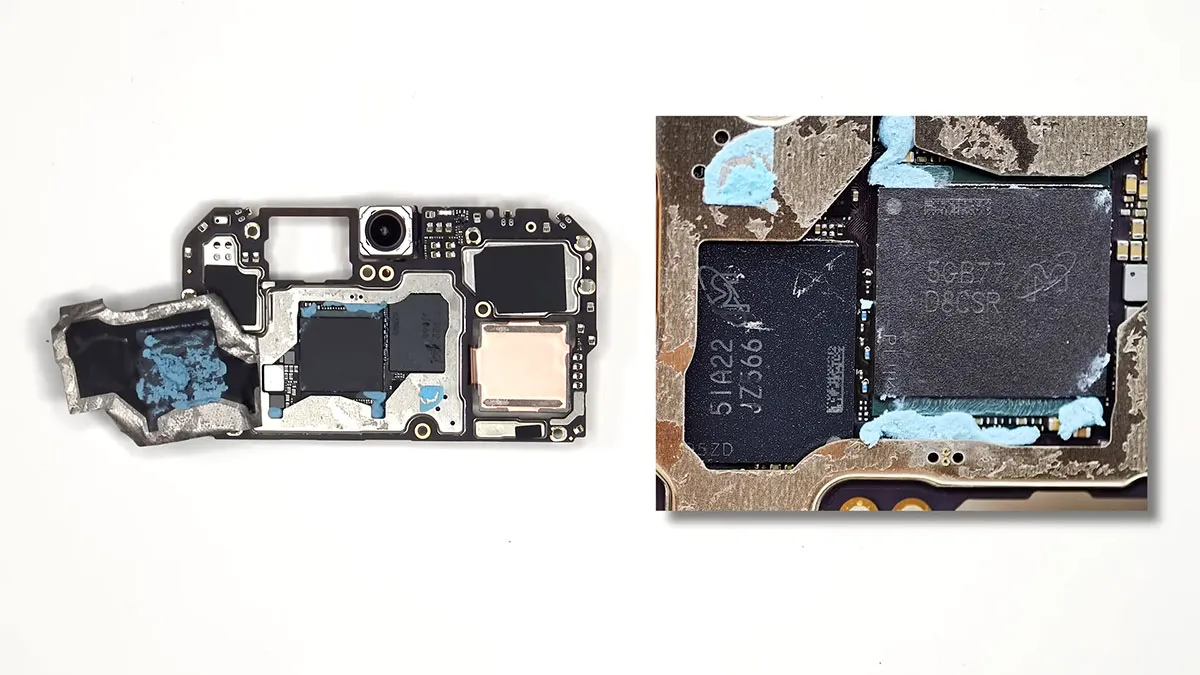 oneplus nord 5 teardown 8 کالبدشکافی گوشی Oneplus Nord 5