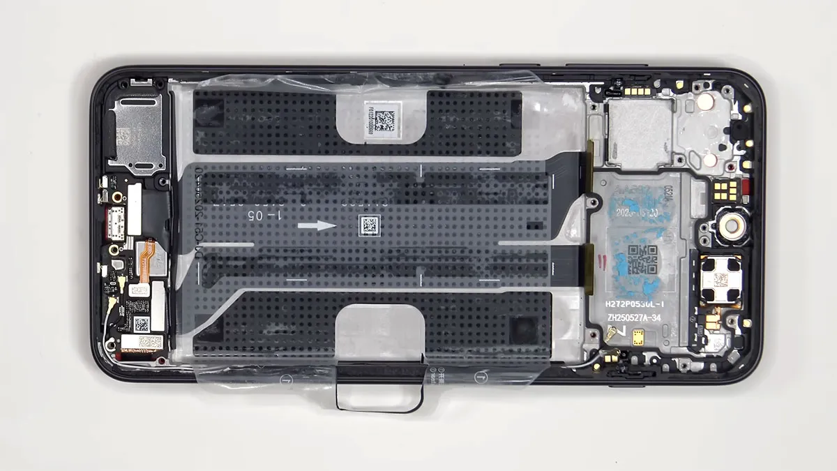 oneplus nord 5 teardown 10 کالبدشکافی گوشی Oneplus Nord 5