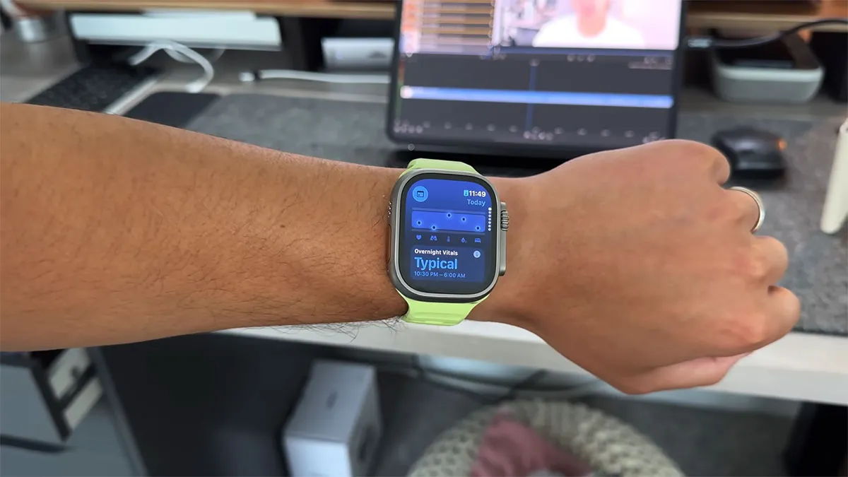 بررسی سنسورهای سلامتی Apple Watch Ultra 2