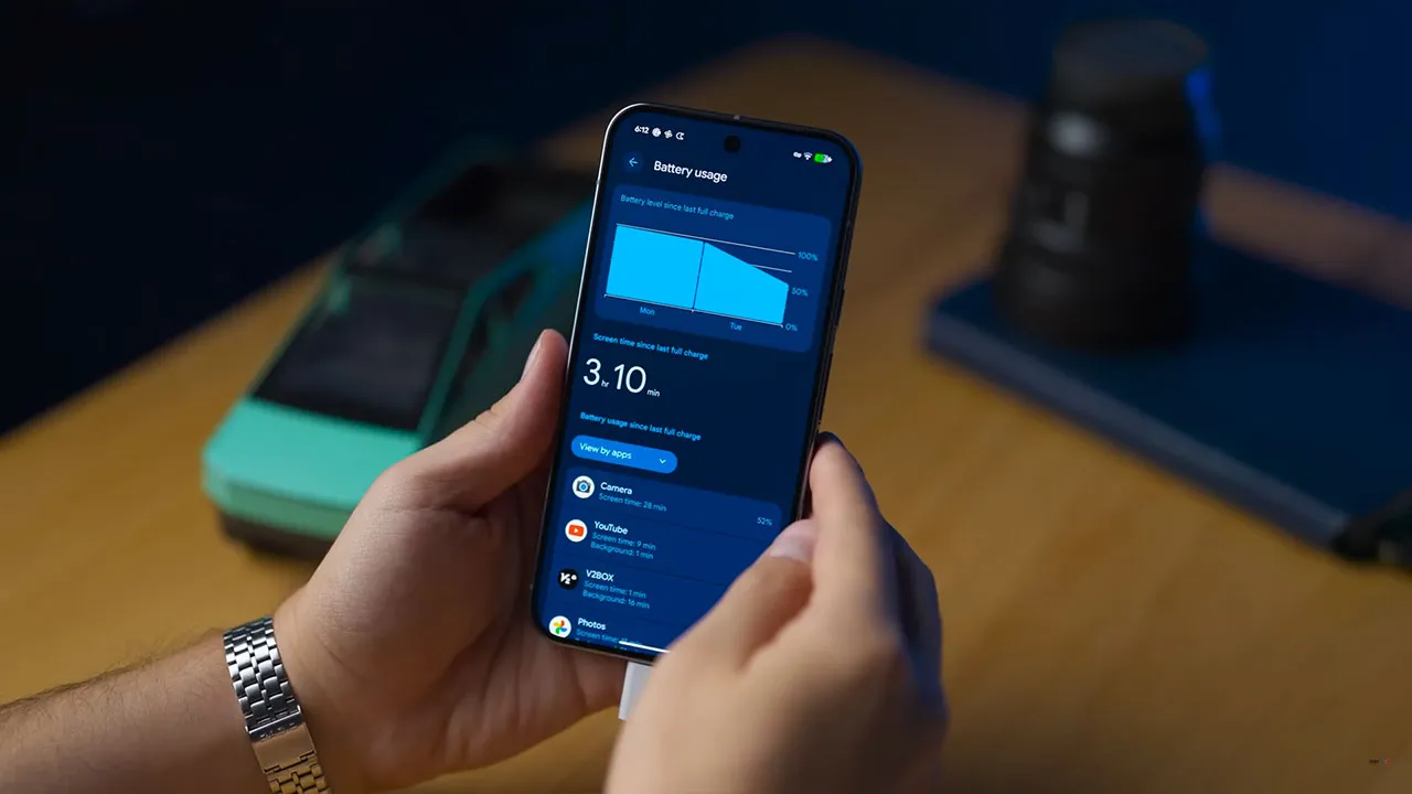بررسی باتری گوشی Google Pixel 10 Pro XL