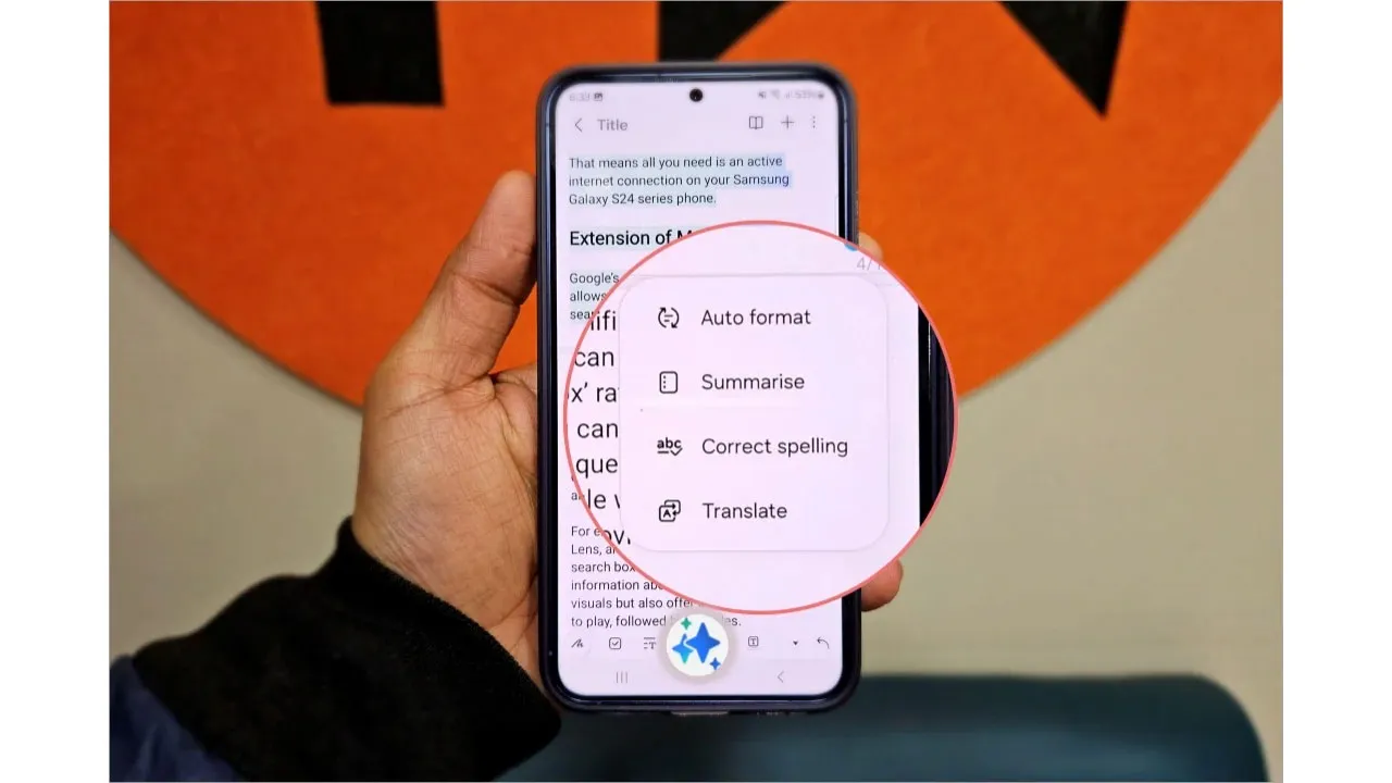 ۴. Note Assist: دستیار همه‌فن‌حریف شما در یادداشت‌برداری