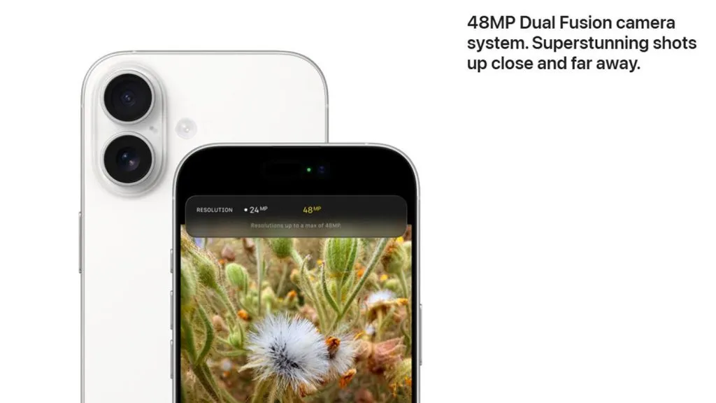 عملکرد دوربین آیفون 17