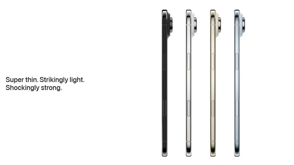 طراحی آیفون ایر