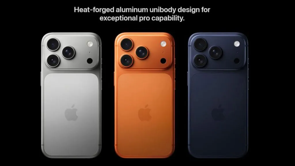 طراحی آیفون 17 پرو