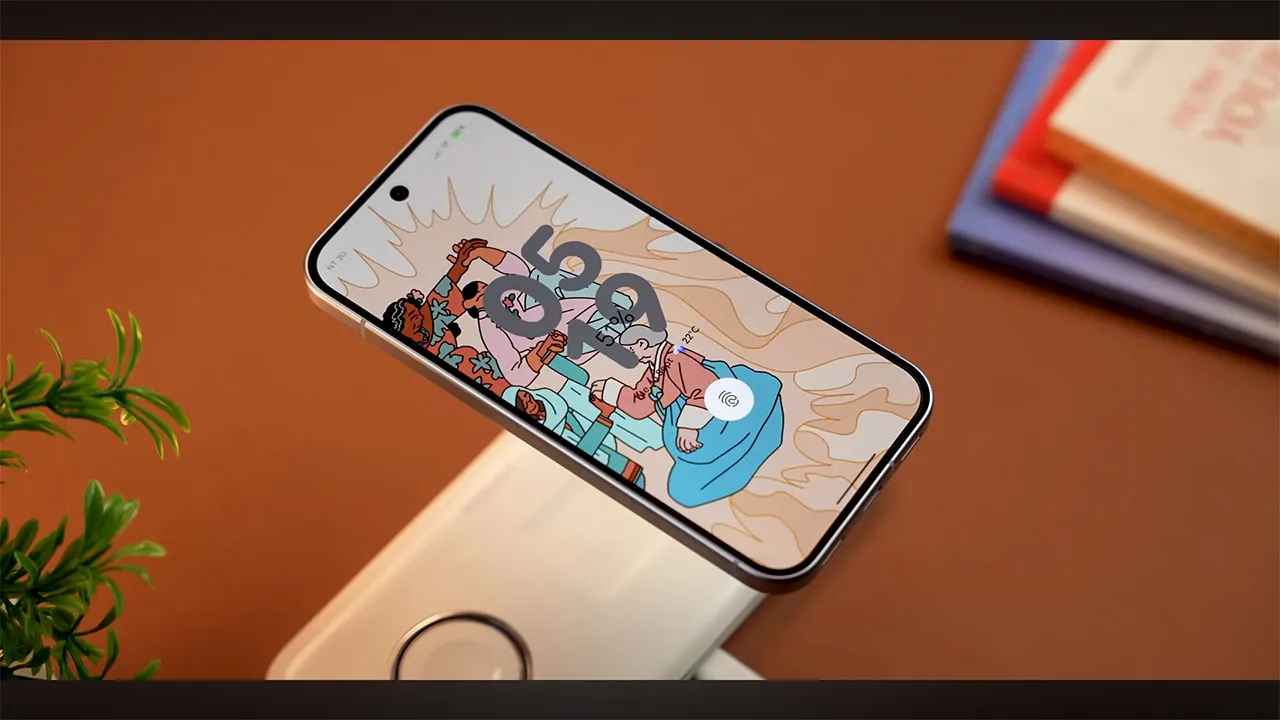 بررسی شارژ بیسیم گوشی Google Pixel 10