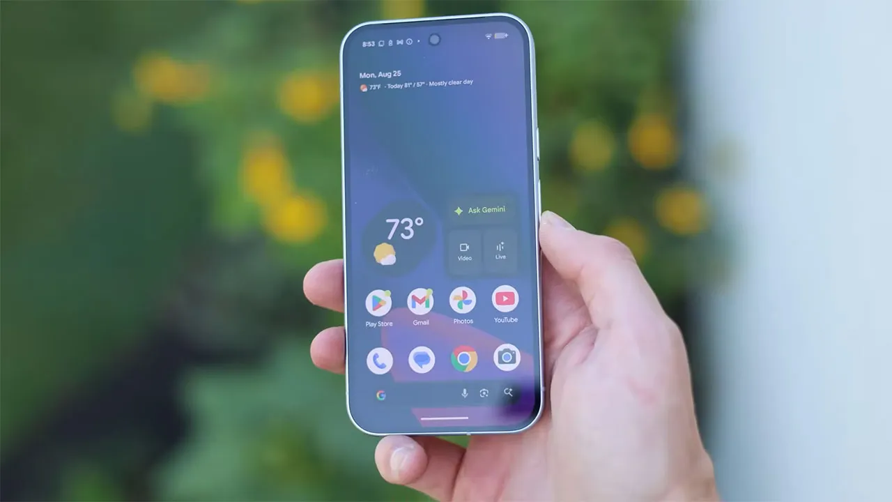 بررسی صفحه نمایش گوشی Pixel 10 گوگل