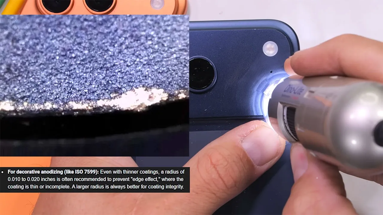 apple iphone 17 pro duribility test 14 تست مقاومت گوشی iPhone 17 Pro اپل