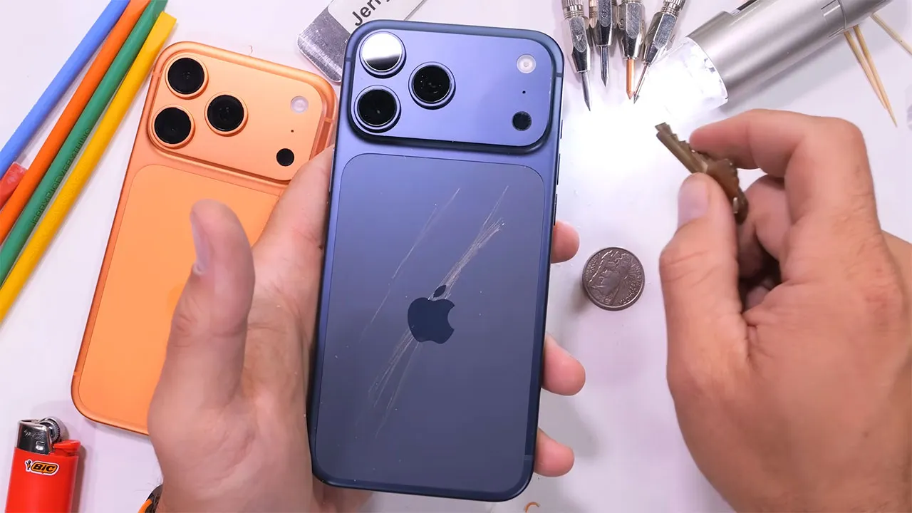 apple iphone 17 pro duribility test 15 تست مقاومت گوشی iPhone 17 Pro اپل
