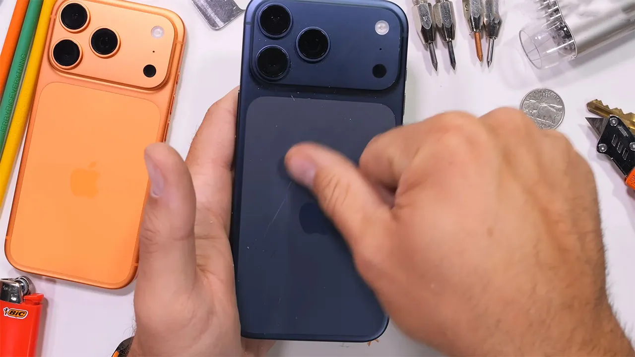 apple iphone 17 pro duribility test 16 تست مقاومت گوشی iPhone 17 Pro اپل