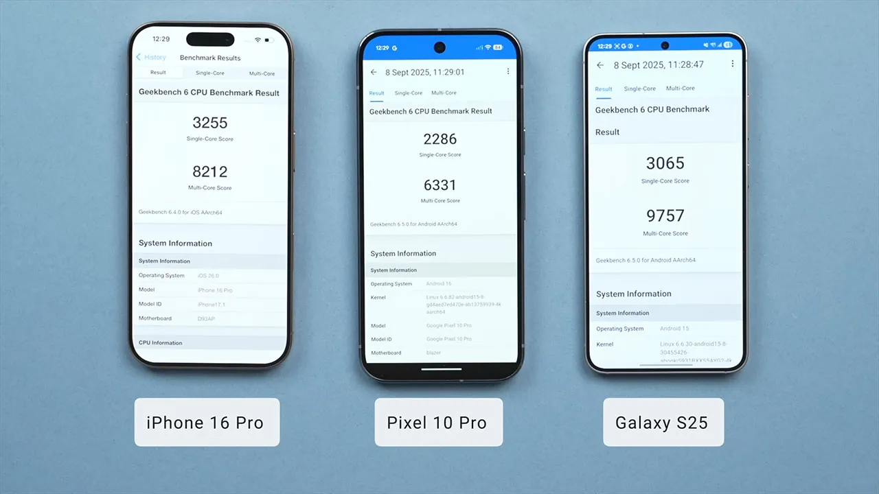 بررسی سخت‌افزار گوشی Pixel 10 Pro 
