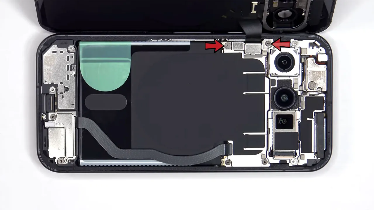 google pixel 10 teardown 2 کالبدشکافی گوشی Pixel 10 گوگل