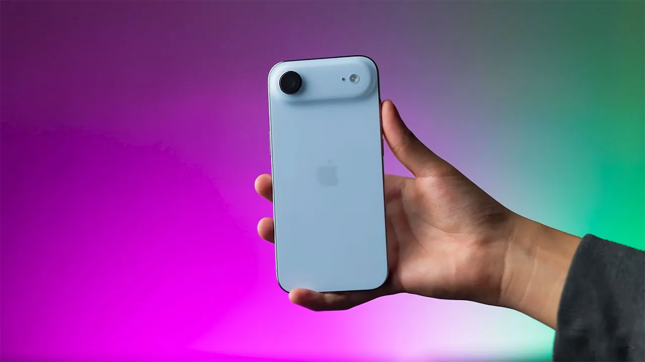 بررسی طراحی گوشی iPhone Air اپل