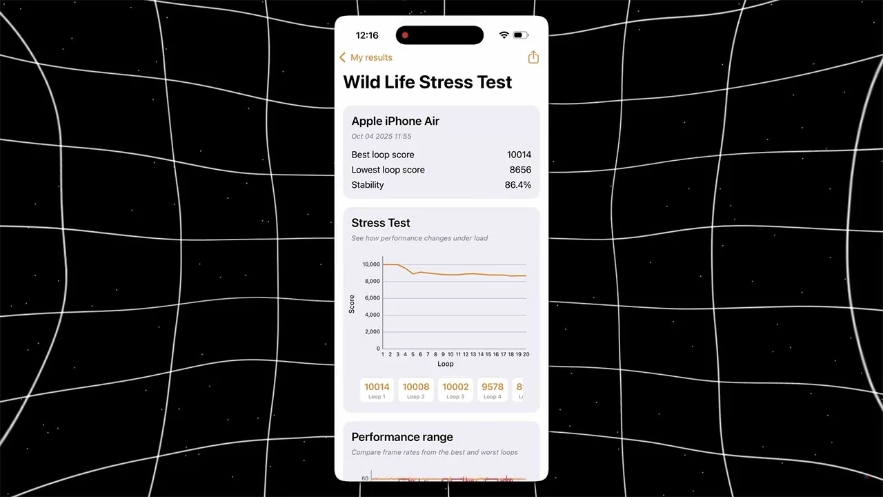 بررسی پردازنده گوشی iPhone Air 