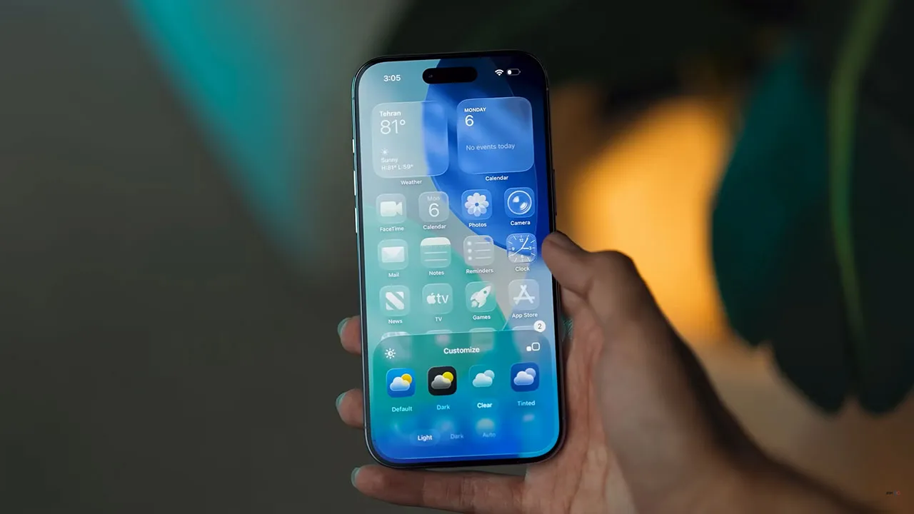بررسی رابط کاربری گوشی iPhone Air اپل