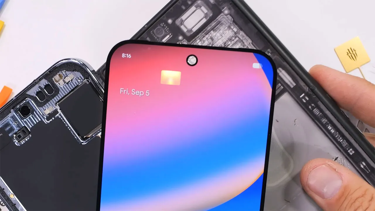 google pixel 10 pro xl teardown 5 کالبدشکافی گوشی Pixel 10 Pro XL گوگل