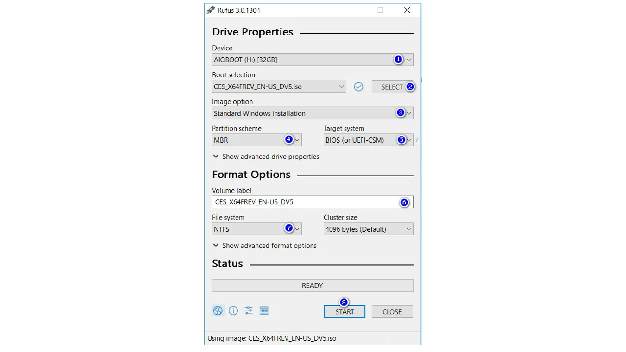 راهنمای قدم‌به‌قدم کار با Rufus